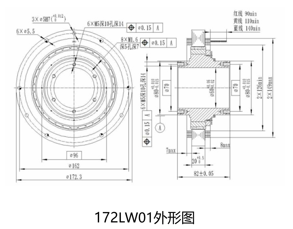 無刷力矩電機172LW01(圖2)